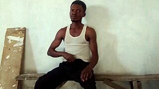 The beautiful plantain hawker sells her wares in the outdoor market with a curvy figure