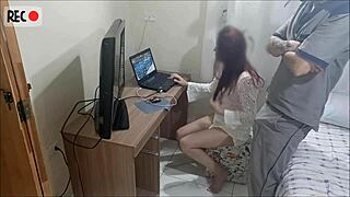 SAFADA HOUSEWIFE GETS VISITED BY DEPRAVED MAINTENANCE MAN FOR CUM ON ASS FETISH