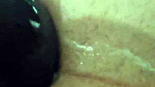 wow, look at his huge anal gape after using that buttplug and toys 😲