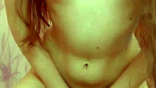 Russian brunette in stockings sucks thick dildo with dirty talk, fingers pussy close-up anal.