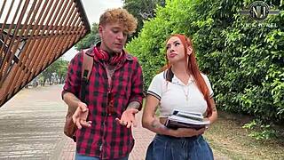 Students Fucked Hard After Class In Outdoor Wet Pussy Action