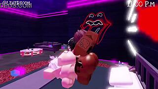 2 futa and 1 female having sex