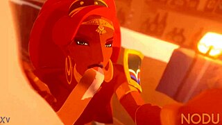Urbosa Sucking and Fucking Intensely