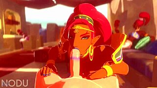 Urbosa Sucking and Fucking Intensely