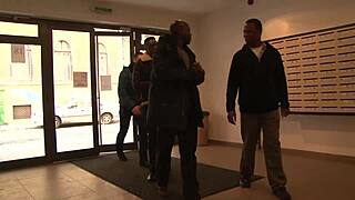 Monster Cock Fucks Shaved Pussy