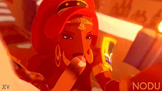 Urbosa Sucking and Fucking Intensely