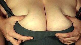 Oh wow, hard nipple sucking and playing with puffy tits feels amazing 😍