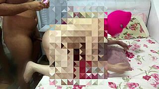 Black guy fucks tight teen latina hard