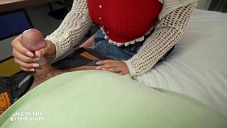 Nia Bleu suggests putting it inside in the step daddy scene