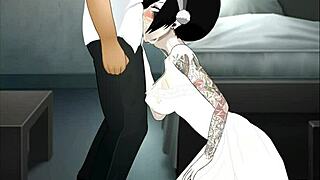 super deep throat action, random style