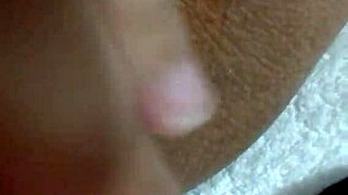 Wife plays with dildo in homemade amateur session.