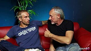 Jasmine Lau in lingerie quickie with guys