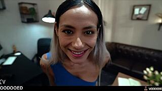 Party girl veronica leal in trouble at frat house