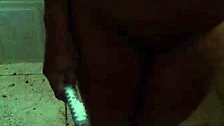 Amateur Deepthroat Action in the Bathroom with a Very Dirty Crazy Woman