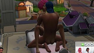 Step Brother And Step Sister Erika Acharya Get Caught By Step Father Rimjob Banging