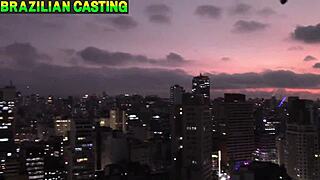 Brazilian casting features nick niquita, a beautiful girl eager for sex