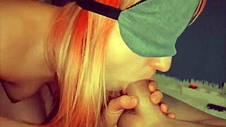 that blowjob ended with cum in mouth creampie