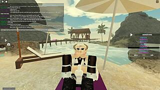 blonde enjoys anal doggystyle and deepthroat blowjob with cum