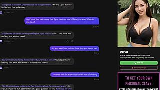 Playing with My AI Companion Part 1 Strip Poker and Oral Fun