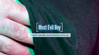 close-up masturbation leads to frontal cumshot 😏