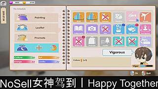 Happy together part01, a sweet dating game adventure.