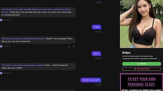 Playing with My AI Companion Part 1 Strip Poker and Oral Fun