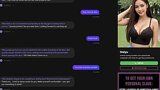 Playing with My AI Companion Part 1 Strip Poker and Oral Fun