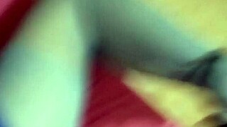 scorpiotinna is showing her stockings and beautiful feet in this homemade video