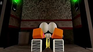 two fnaf roblox sluts get fucked hard
