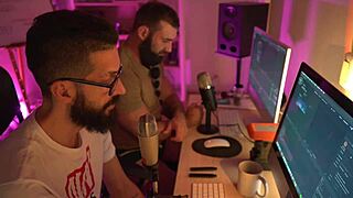 Jaxrton Wheeler teaches BDSM and domination to a porn producer today