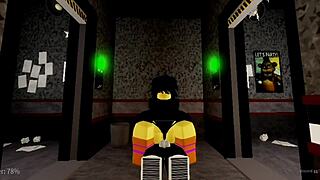 two fnaf roblox sluts get fucked hard