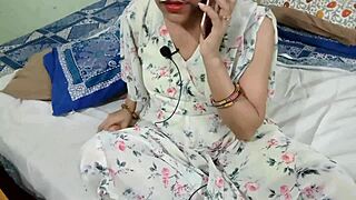 Sexy Indian Shikha bhabhi's pussy fucked in hardcore chudai!