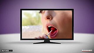 Beautiful Alina Lopez gets rammed raw in hot lingerie