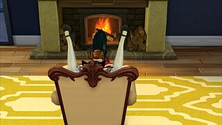 Students Teen 18+ Summer Slate Seduces Teacher to Fuck in Classroom