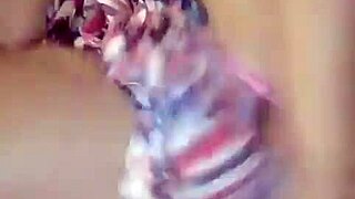 enjoying a solo masturbation session