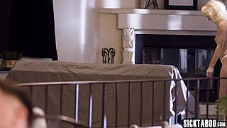 Ivy Wolfe's first rough fucking with Seth Gamble's monster cock