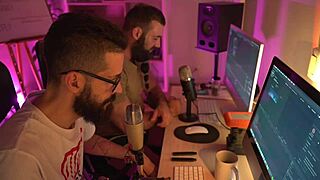 Jaxrton Wheeler teaches BDSM and domination to a porn producer today