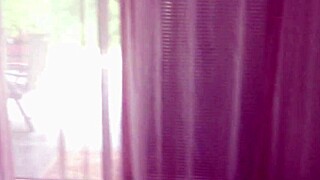 Hot Girl Masturbates In Black Stockings