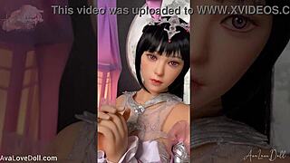 i can't believe shino's slutty cosplay body as jiusheng sexdoll is so hot