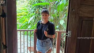 Daddys Babysitter Is At Home Can You Help Me Experience Something