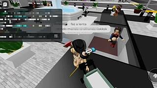 Having rough public sex in the square with my prostitute friend