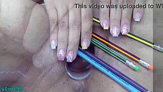 Two german lesbians do brutal prolapsed cervix insertion together