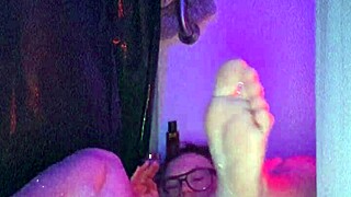 Bath time play time, watch me touch my boypussy with bath toys.