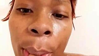 Having shower fun with BBW Danielle, so steamy and wet! 💦