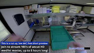 What if dr tampa's immigration policy involves lilly hall's nurse outfit and handcuffs in the hospital?