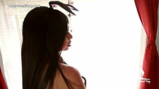 Petite Latina Gets Anal Cream