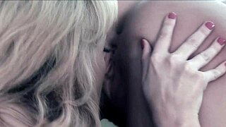 Holly Davis Seduces Jasmine Black Out of Her French Maid Uniform