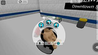 Having rough public sex in the square with my prostitute friend