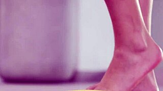 i crushin fruits wit my bare feet n high heels in 4k