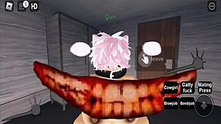 Roblox Guy Enjoys Intimate Moments with Cute Girl